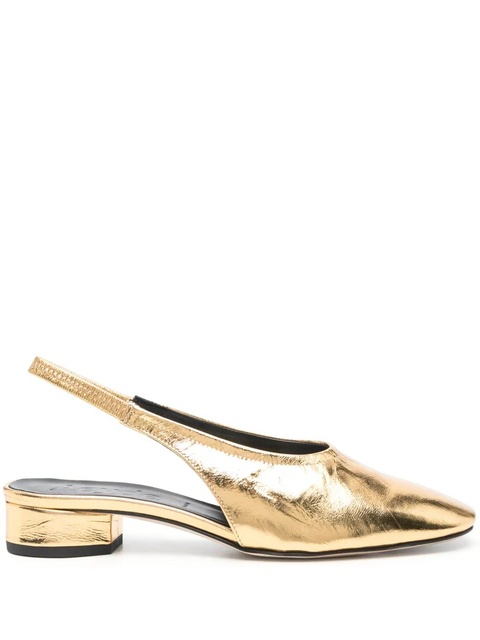 Aeyde 30mm Dua slingback pumps - Gold - zdjęcie produktu nr 1