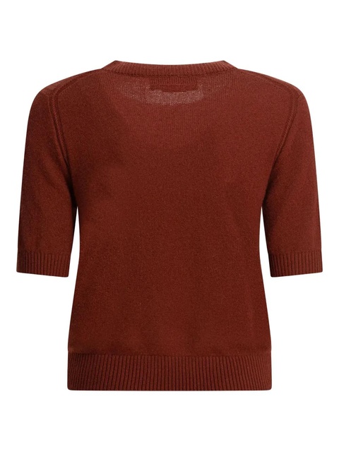 Guest In Residence cashmere T-shirt - Brown - zdjęcie produktu nr 2