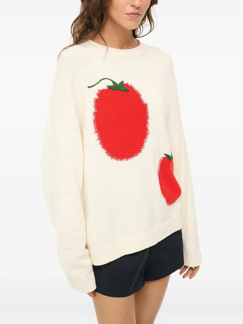 STAUD crewneck sweater - Neutrals - zdjęcie produktu nr 2