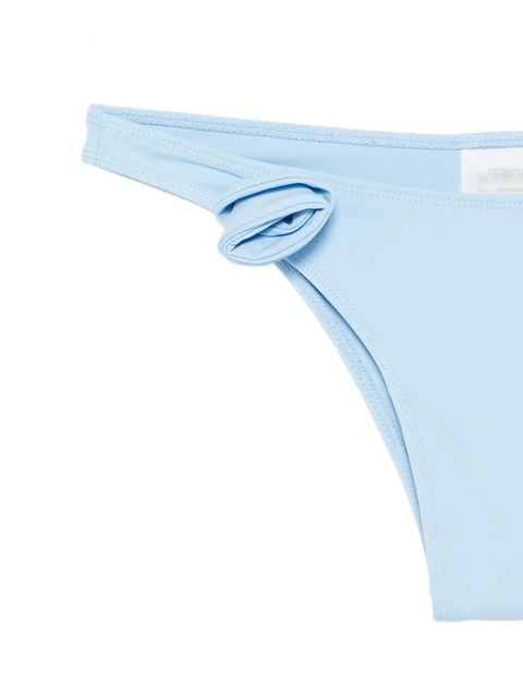 Coperni flower-detail tie-side bikini bottoms - Blue - zdjęcie produktu nr 2