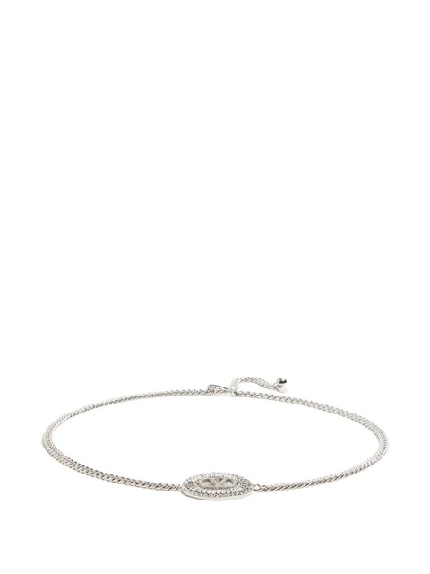 Valentino Garavani VLogo Signature belt - Silver - zdjęcie produktu nr 1