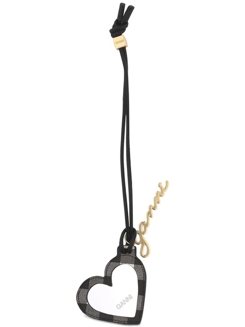 GANNI Bou Heart mirror - Black - zdjęcie produktu nr 1