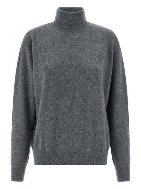 ENTIRE STUDIOS Concrete turned-up high-neck sweater - Grey - zdjęcie produktu nr 1