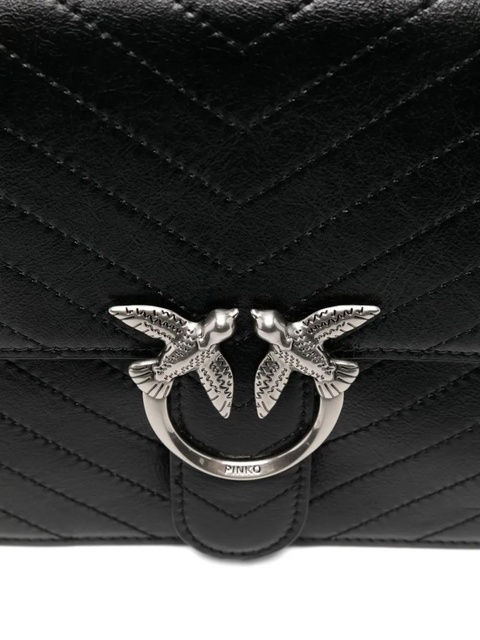 PINKO Love One Light crossbody bag - Black - zdjęcie produktu nr 2