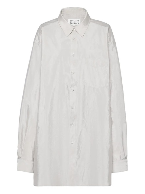 Maison Margiela long-sleeved pocket shirt - White - zdjęcie produktu nr 1