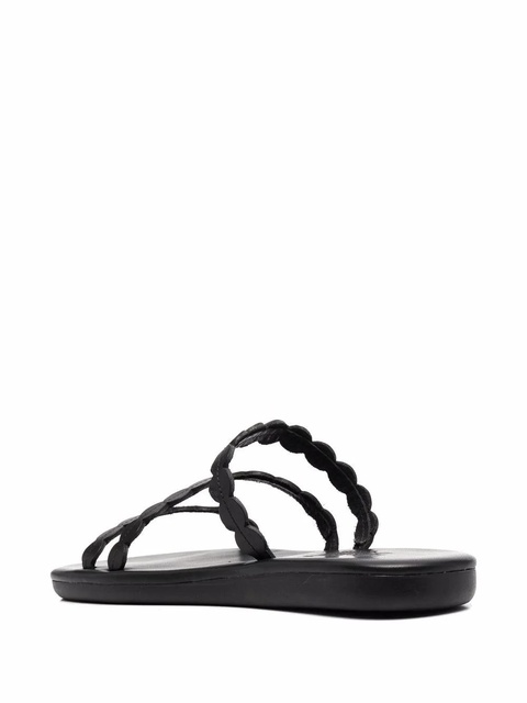 Ancient Greek Sandals Oceanis leather sandals - Black - zdjęcie produktu nr 2