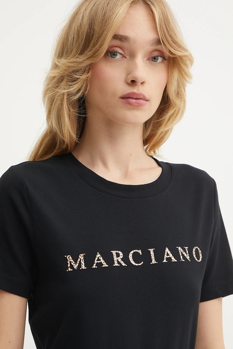 Marciano Guess t-shirt CANDY damski kolor czarny 5GGI00 6008A - zdjęcie produktu nr 2