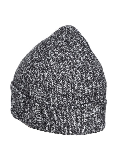 PINKO embroidered-logo wool beanie - Grey - zdjęcie produktu nr 2