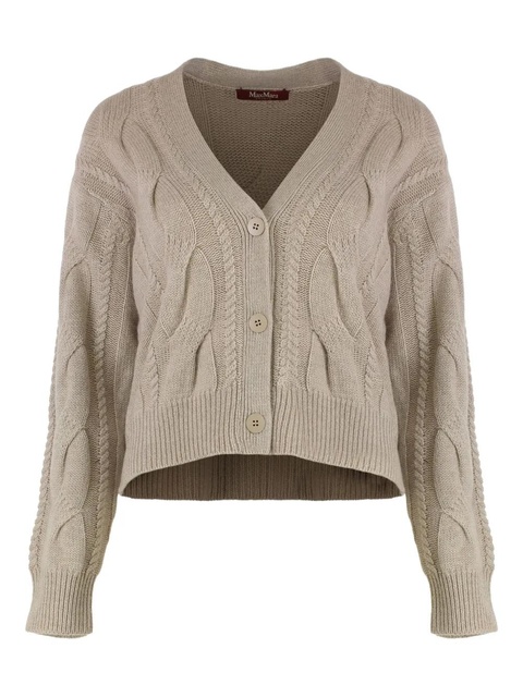 Max Mara Aladino buttoned cardigan - Neutrals - zdjęcie produktu nr 1