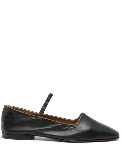 ATP Atelier Petina leather ballerina shoes - Black - zdjęcie produktu nr 1