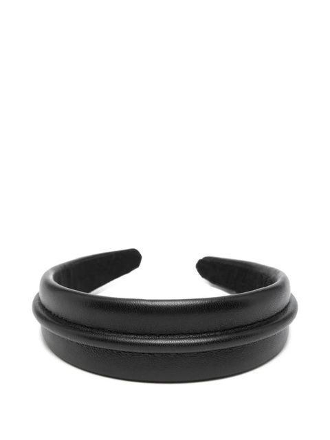 Maje leather headband - Black - zdjęcie produktu nr 1