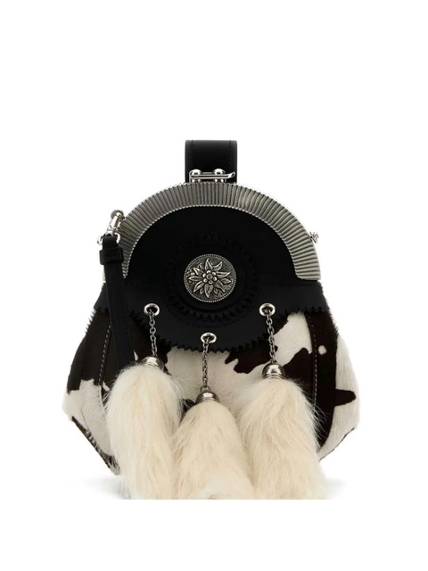Prada calf-hair clutch bag - Black - zdjęcie produktu nr 1