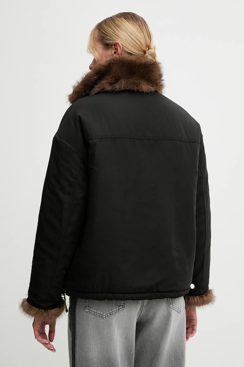 MAX&Co. kurtka dwustronna kolor brązowy przejściowa oversize 2526086014200 - zdjęcie produktu nr 1