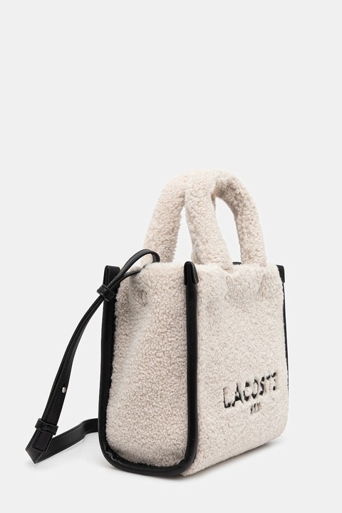Lacoste torebka kolor beżowy NF5116HX - zdjęcie produktu nr 1