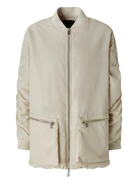 PINKO zip-fastening pocket bomber jacket - Neutrals - zdjęcie produktu nr 1