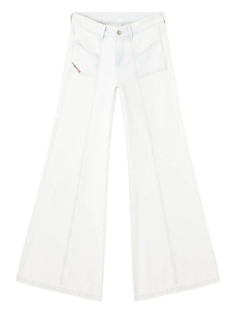 Diesel D-akii 09m08 flared jeans - White - zdjęcie produktu nr 1