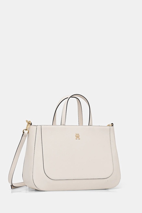 Tommy Hilfiger torebka kolor beżowy AW0AW18145 - zdjęcie produktu nr 2