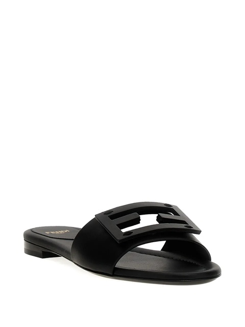 FENDI Baguette FF-logo buckle sandals - Black - zdjęcie produktu nr 1