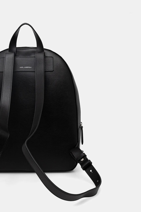 Karl Lagerfeld plecak K/CIRCLE damski kolor czarny duży gładki B1W30073 - zdjęcie produktu nr 2