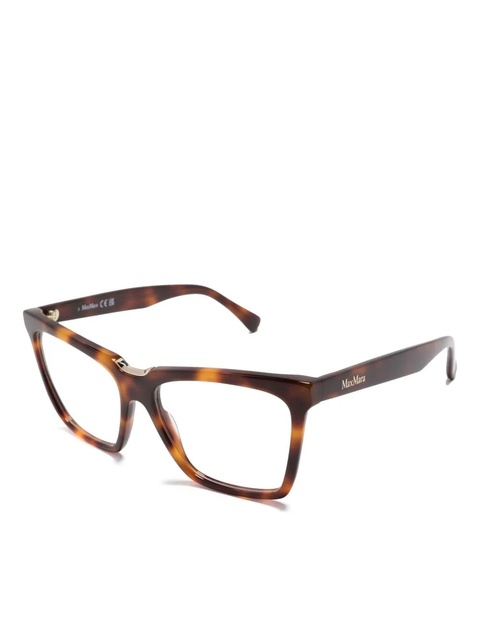 Max Mara Eyewear tortoiseshell-effect cat-eye frame glasses - Brown - zdjęcie produktu nr 1