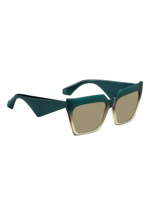 ETRO geometric sunglasses - Green - zdjęcie produktu nr 1