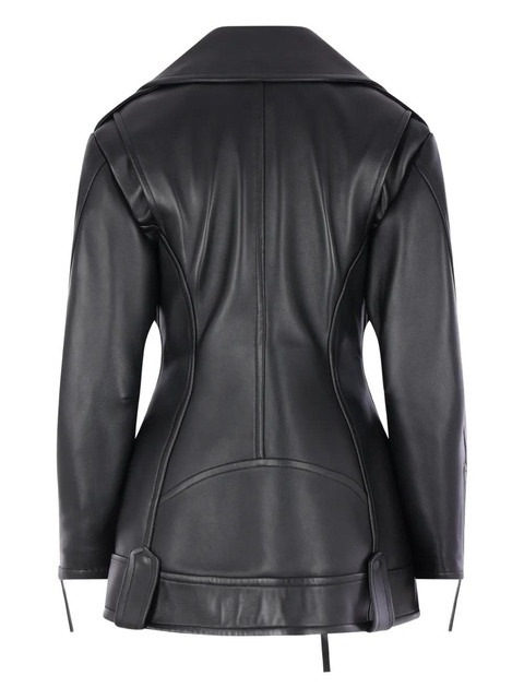 Givenchy leather biker jacket - Black - zdjęcie produktu nr 2