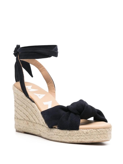 Manebi 100mm Hamptons espadrilles - Blue - zdjęcie produktu nr 2