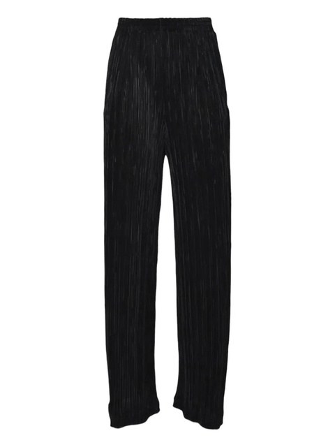 SOLOTRE pleated trousers - Black - zdjęcie produktu nr 1