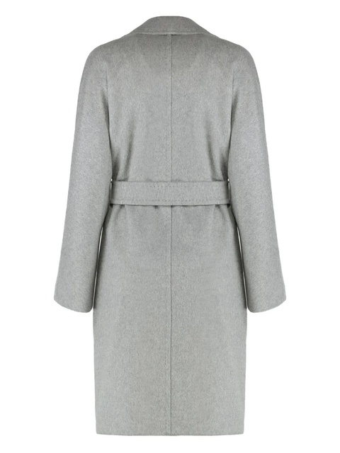 Max Mara double-breasted belted coat - Grey - zdjęcie produktu nr 1