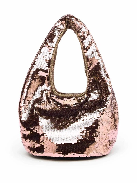 JW Anderson mini sequinned tote bag - Pink - zdjęcie produktu nr 2