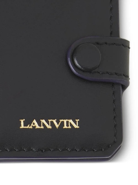 Lanvin leather keyring cardholder - Black - zdjęcie produktu nr 2