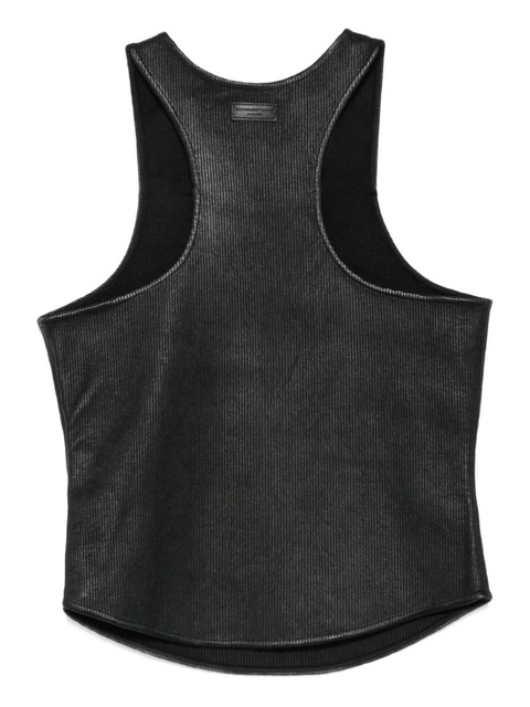 Alexander Wang ribbed tank top - Black - zdjęcie produktu nr 1