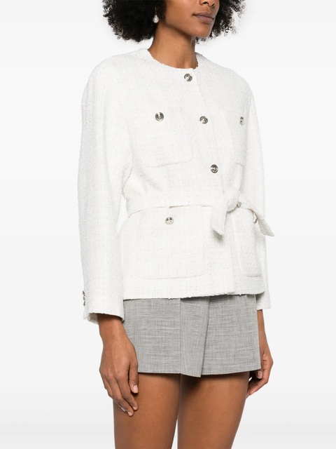 Maje tweed jacket - White - zdjęcie produktu nr 2