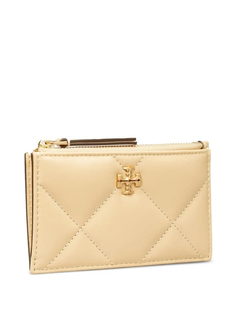 Tory Burch Kira quilted wallet - Yellow - zdjęcie produktu nr 2