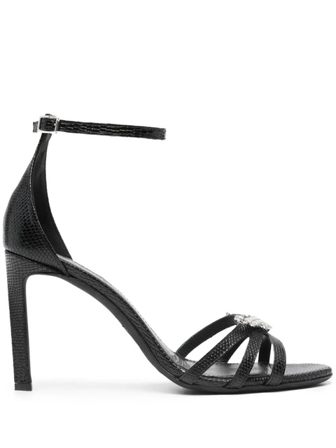 Zadig&Voltaire Amee Wing Court 90mm leather sandals - Black - zdjęcie produktu nr 1