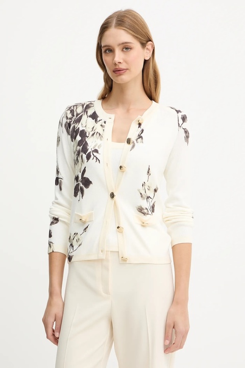 Blugirl Blumarine kardigan i top 2-pack damski kolor beżowy lekki RF5069.MAB01 - zdjęcie produktu nr 1
