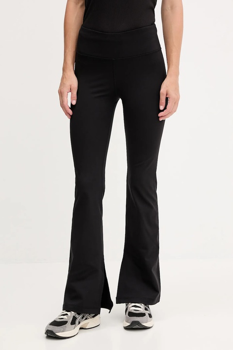 Dkny legginsy damskie kolor czarny gładkie DP5P3387 - zdjęcie produktu nr 1