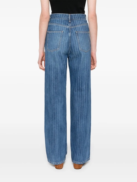 SANDRO striped jeans - Blue - zdjęcie produktu nr 2