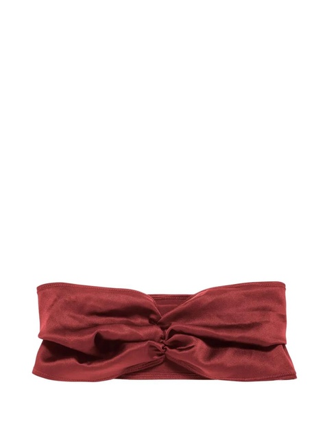 Jennifer Behr Norma head wrap - Red - zdjęcie produktu nr 2