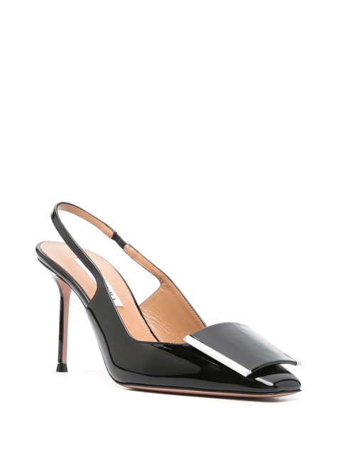 Aquazzura Shibuya 95mm slingback pumps - Black - zdjęcie produktu nr 2