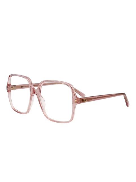 Gucci Eyewear square-frame glasses - Pink - zdjęcie produktu nr 2