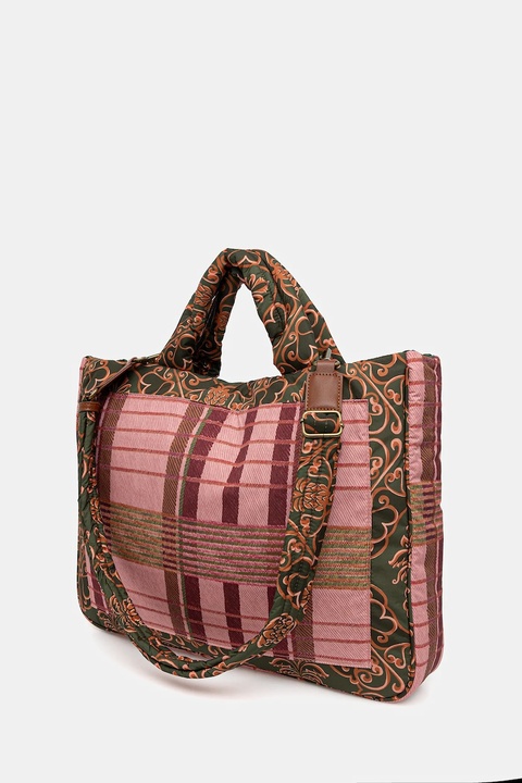 Barbour torebka x Farm Rio kolor różowy LBA0476 - zdjęcie produktu nr 1