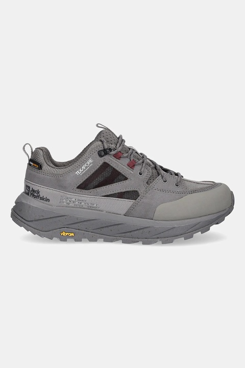 Jack Wolfskin buty Terraquest Texapore Low damskie kolor szary 4056411 - zdjęcie produktu nr 2