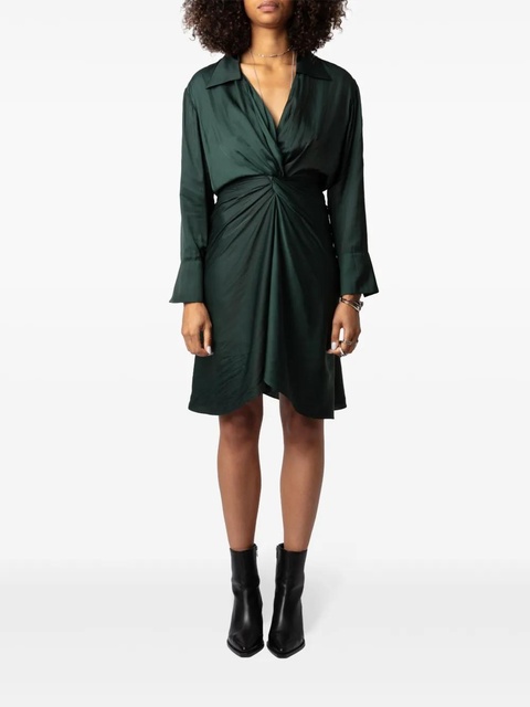 Zadig&Voltaire Rozo dress - Green - zdjęcie produktu nr 2