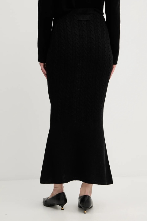 Twinset spódnica kolor czarny maxi ołówkowa 252TP3322 - zdjęcie produktu nr 2