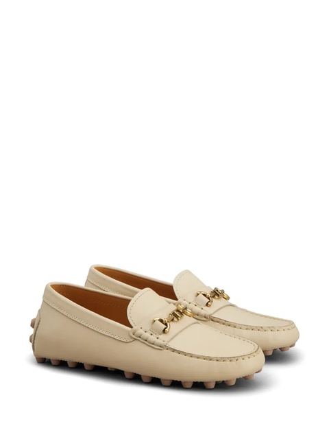 Tod's leather loafers - Neutrals - zdjęcie produktu nr 2