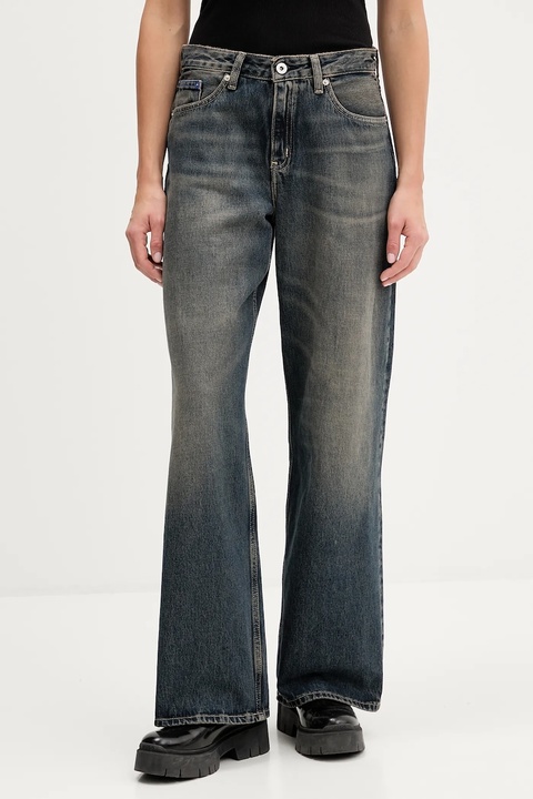 Karl Lagerfeld Jeans jeansy damskie high waist A4W10042 - zdjęcie produktu nr 1