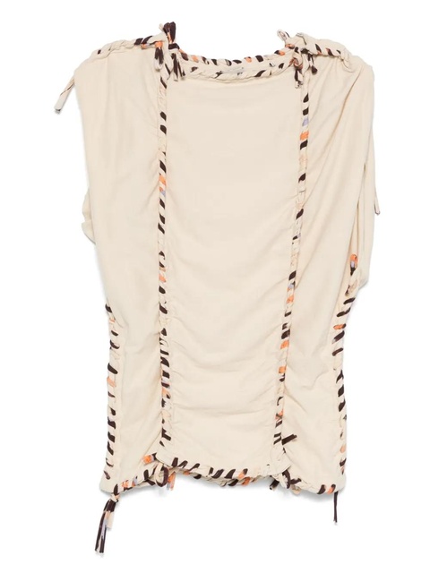 ISABEL MARANT Zohra top - Neutrals - zdjęcie produktu nr 1