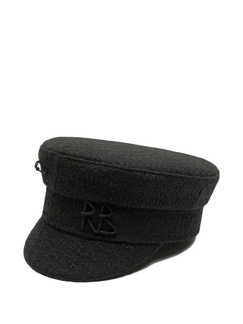 Ruslan Baginskiy embroidered-logo baker boy hat - Black - zdjęcie produktu nr 1