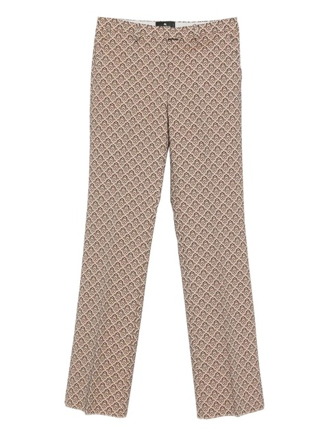 ETRO damask-pattern trousers - Neutrals - zdjęcie produktu nr 1